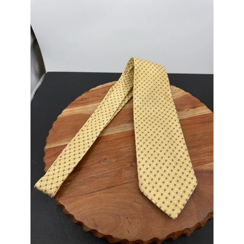 Ermenegildo Zegna Geometric Silk Tie Mens 58